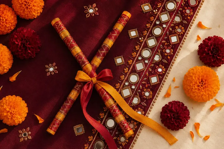 Dandiya sticks for Navratri